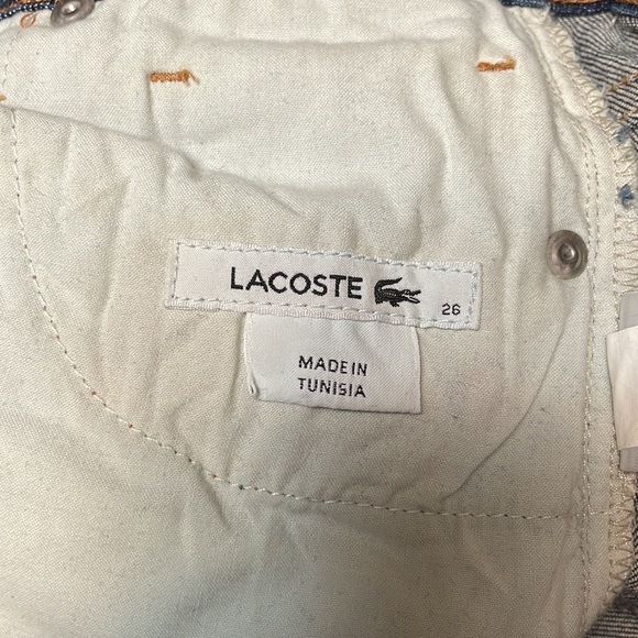 Lacoste skinny slightly distressed jeans - Picture 5 of 5
